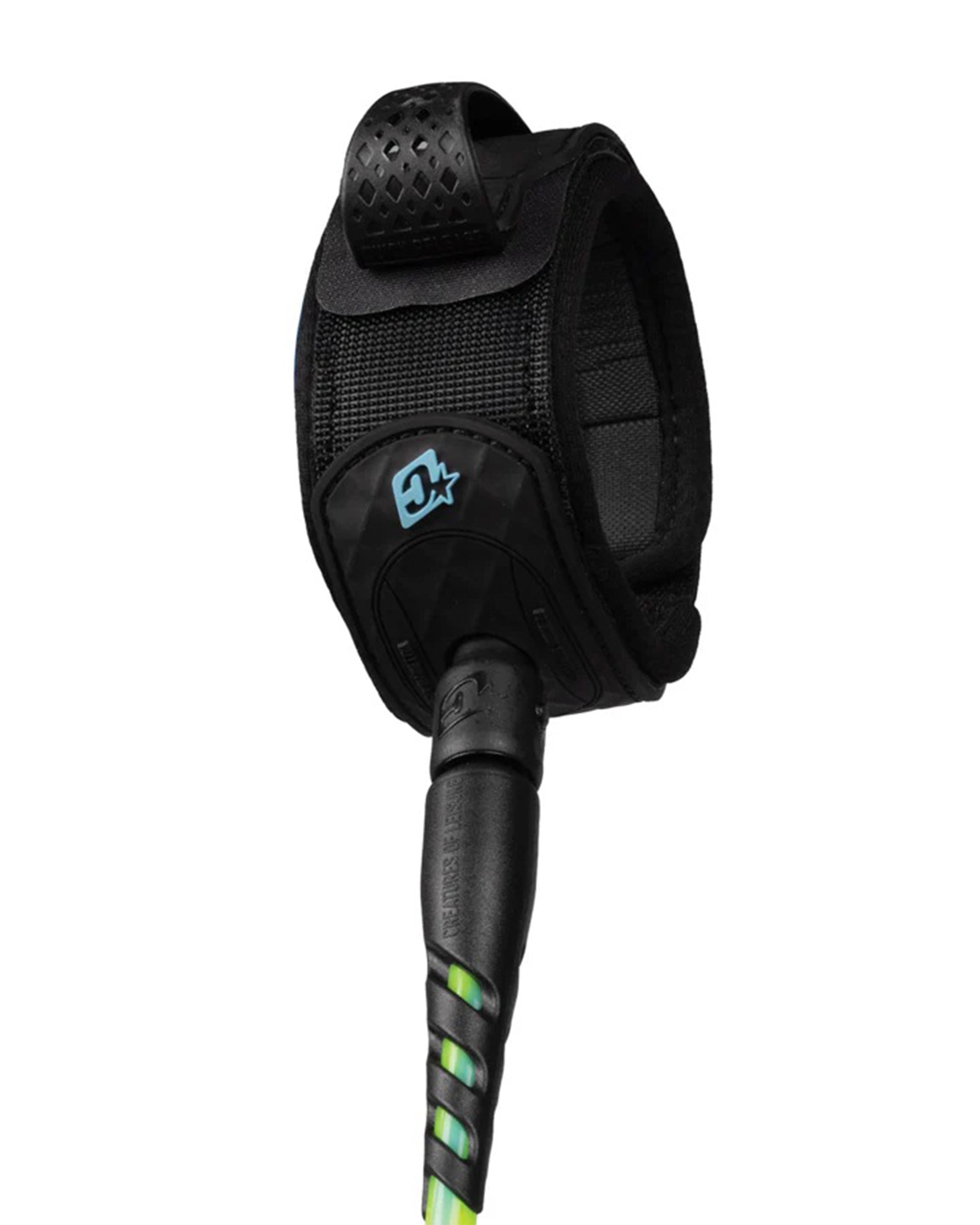 Creatures Of Leisure Reliance 2.0 Lite Duty 6' Leash - Pine Lime Twist Black