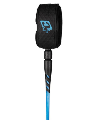 Creatures Of Leisure Reliance 2.0 Medium Duty 6' Leash - Cyan Twist Black