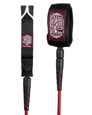 Creatures of Leisure Reliance 2.0 Standard Duty 6' Leash - Dark Rose/Black