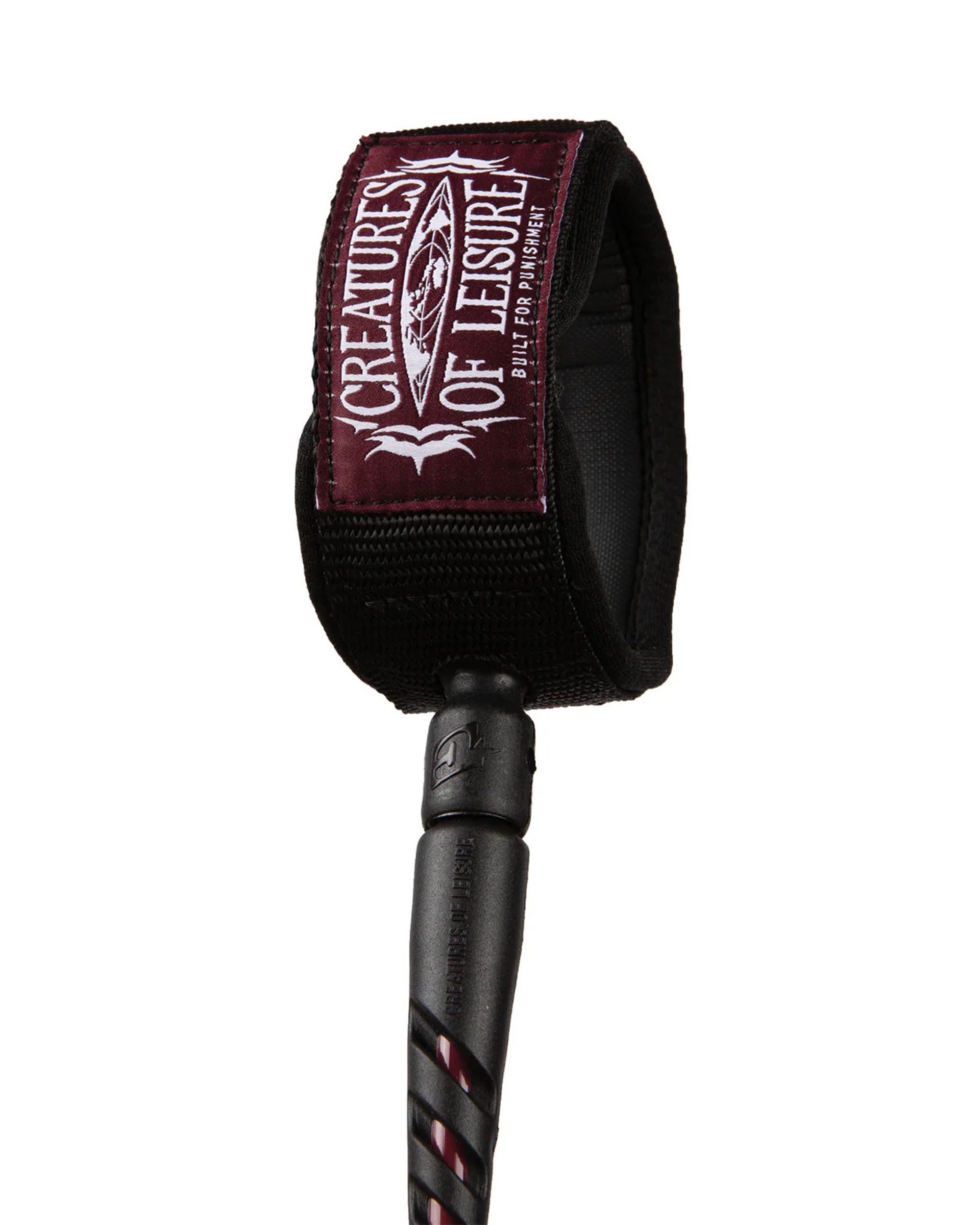 Creatures of Leisure Reliance 2.0 Standard Duty 6' Leash - Dark Rose/Black