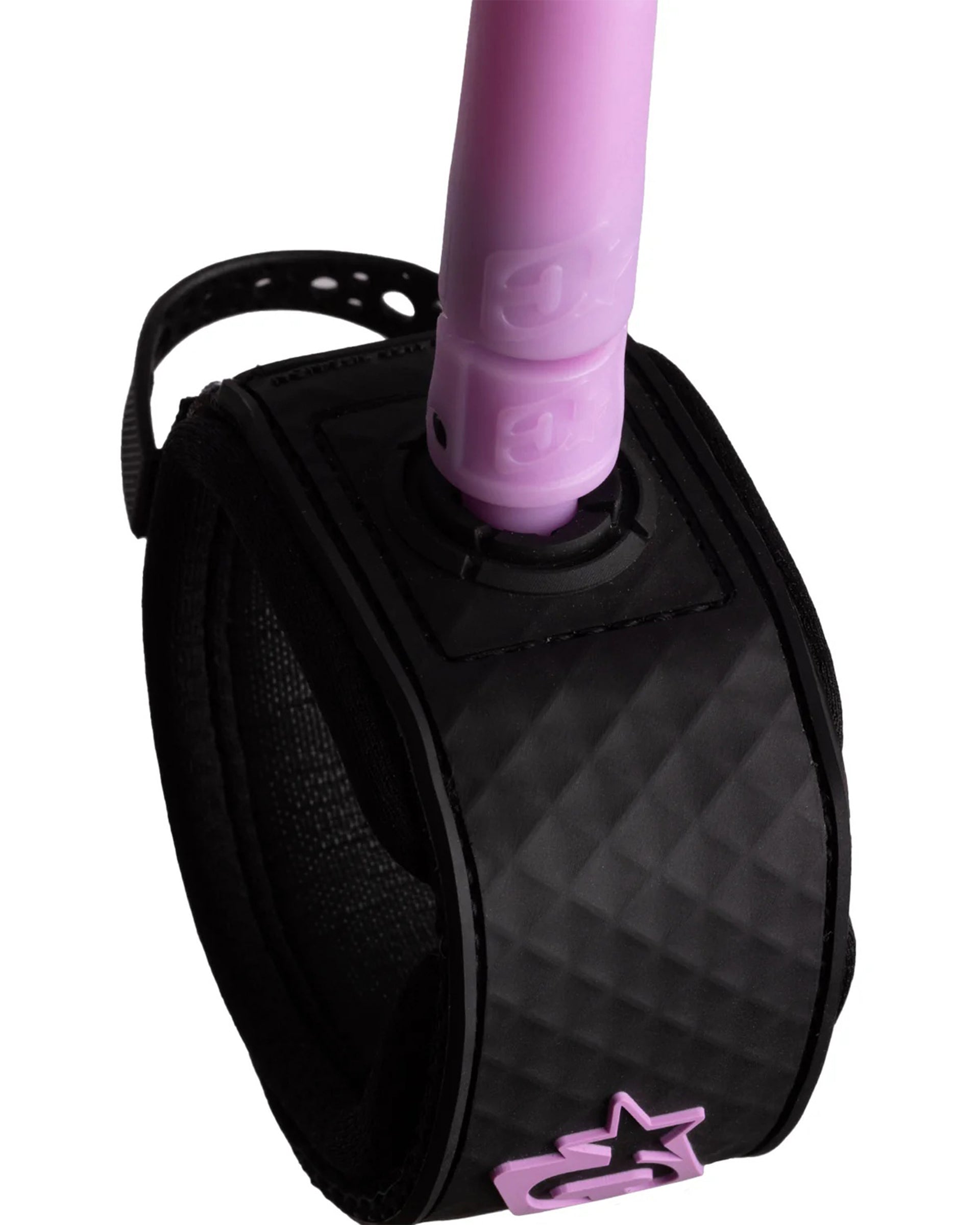 Reliance Longboard Ankle Slim Fit 9' Leash - Guava Black