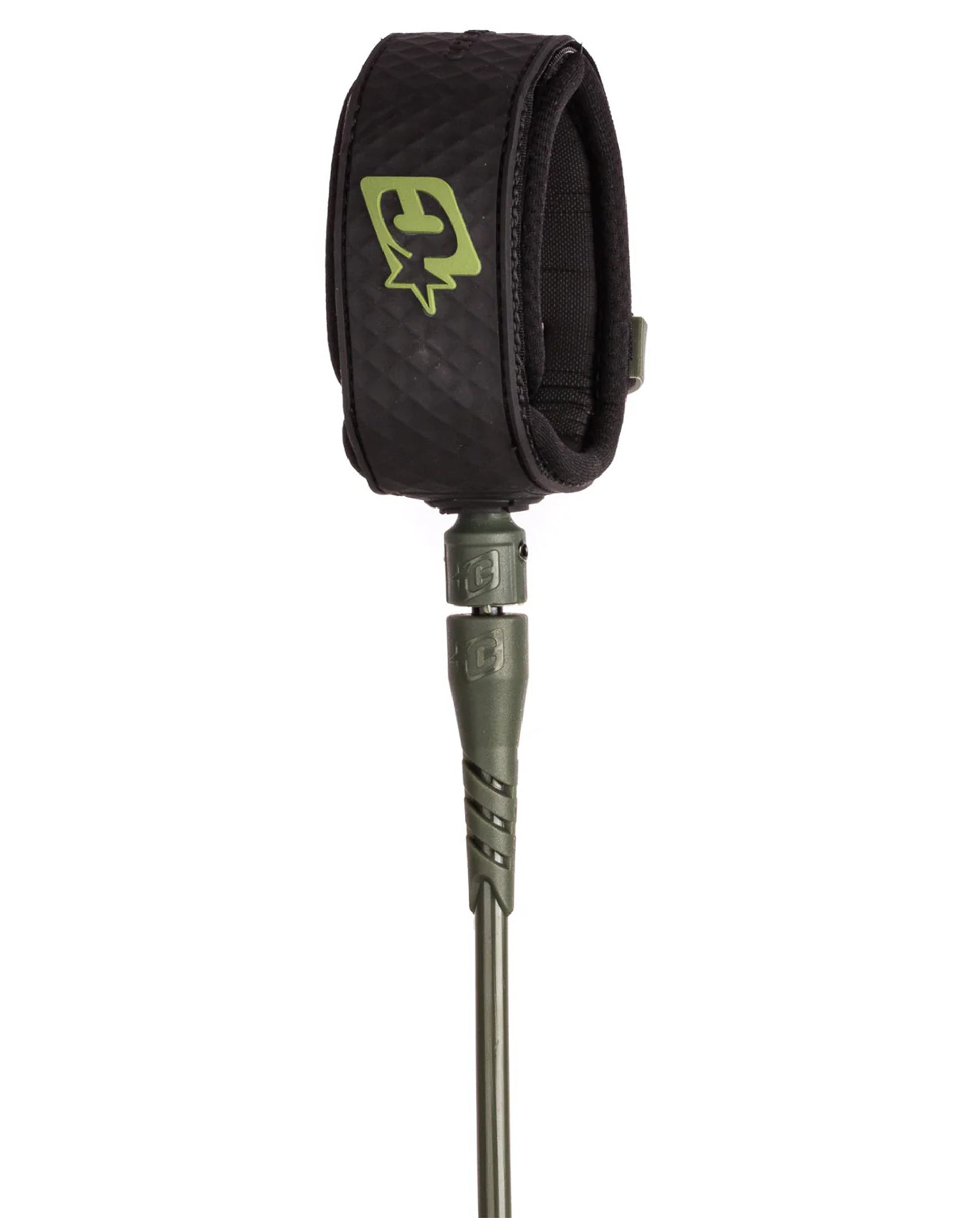 Creatures Of Leisure Reliance Longboard Ankle 9' Leash - Military Black