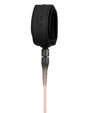 Creatures of Leisure Reliance Longboard Ankle 9' Leash - Dirty Pink Speckle Black