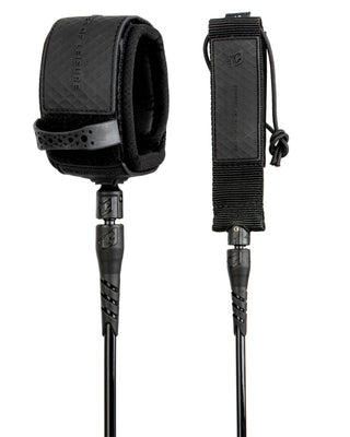 Creatures Of Leisure Reliance Longboard Ankle 10' Leash - Black