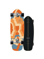 Carver CX 28”GRL Swirl Daydream Surfskate Complete