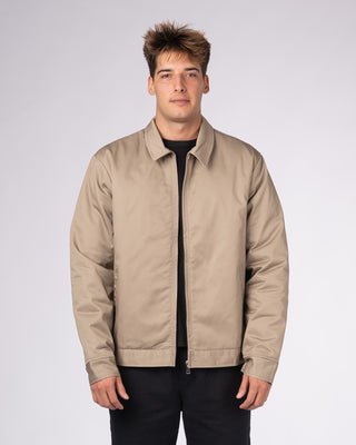 Cafe Jacket - Dark Khaki