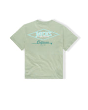 Cal Diamond 2 HW S/S Tee - Sage