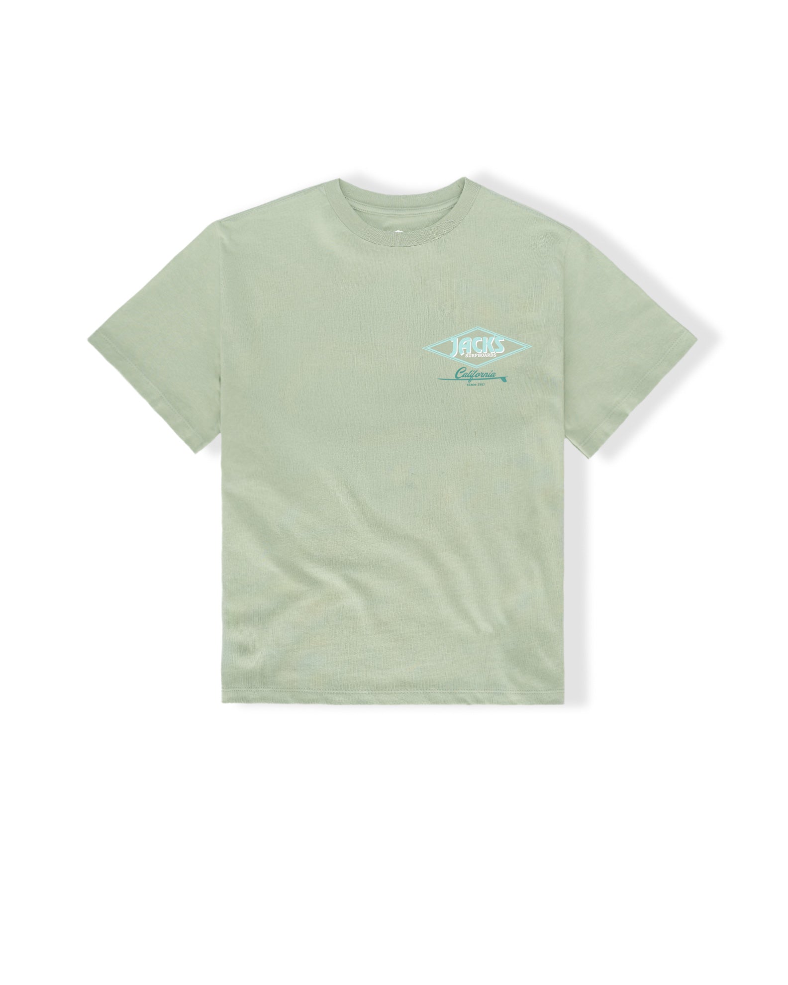 Cal Diamond 2 HW S/S Tee - Sage