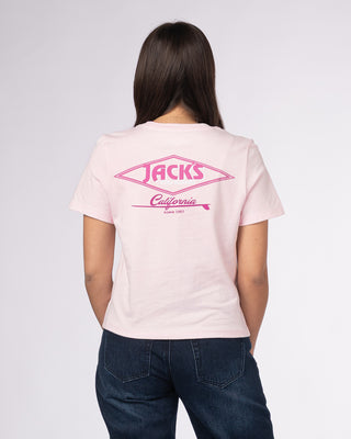 Cal Diamond 2 HW S/S Tee - Sport Pink