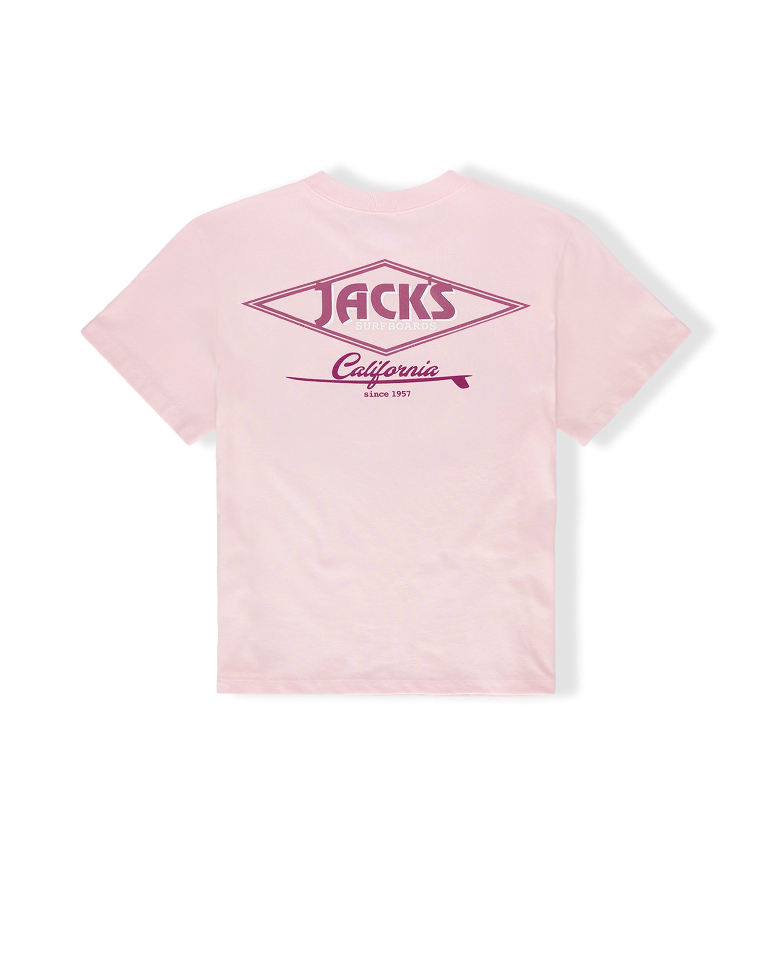 Cal Diamond 2 HW S/S Tee - Sport Pink