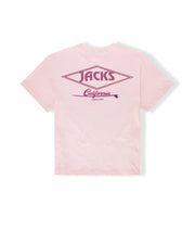 Cal Diamond 2 HW S/S Tee - Sport Pink