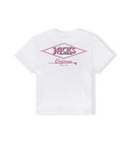 Cal Diamond 2 HW S/S Tee - White