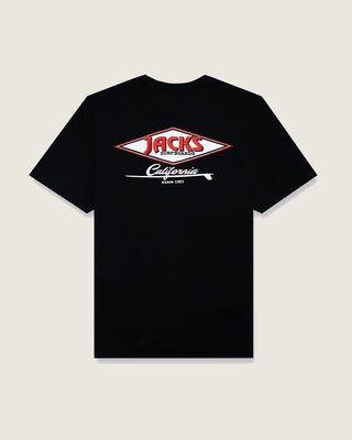 Jack's Surfboards Men's Cal Diamond Classic Fit Short Sleeve T-Shirt