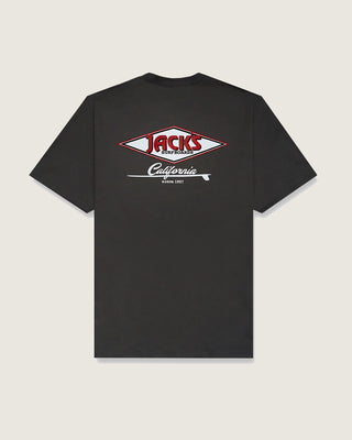 Jack's Surfboards Men's Cal Diamond Classic Fit Short Sleeve T-Shirt