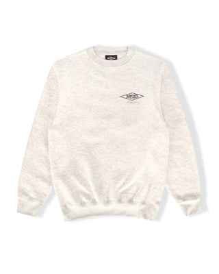 Cal Diamond Crewneck Sweatshirt - Oat Heather