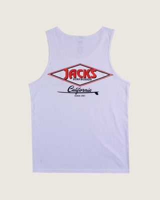 Jack's Surfboard Men's Cal Diamond Tank Top
