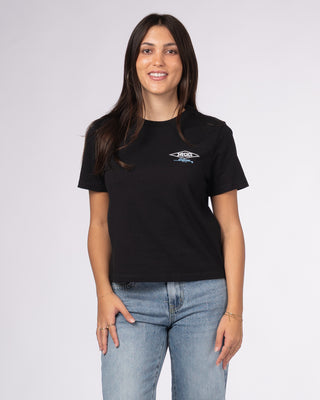 Cal Diamond 2 HW S/S Tee - Black