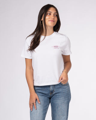 Cal Diamond 2 HW S/S Tee - White