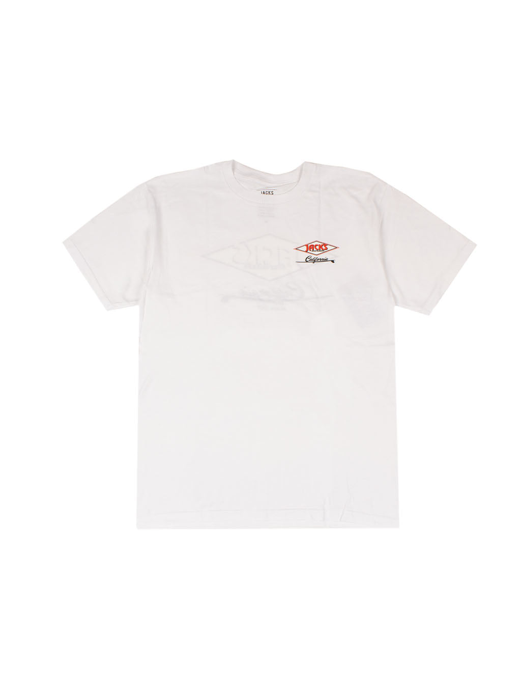 Cal Diamond CF (Classic Fit) S/S Tee - White