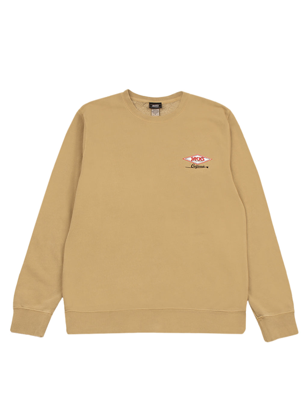 Cal Diamond Pigment Crewneck Sweatshirt - Sand