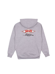 Jack's Surfboards Men's Cal Diamond Classic Zip-Up Hoodie