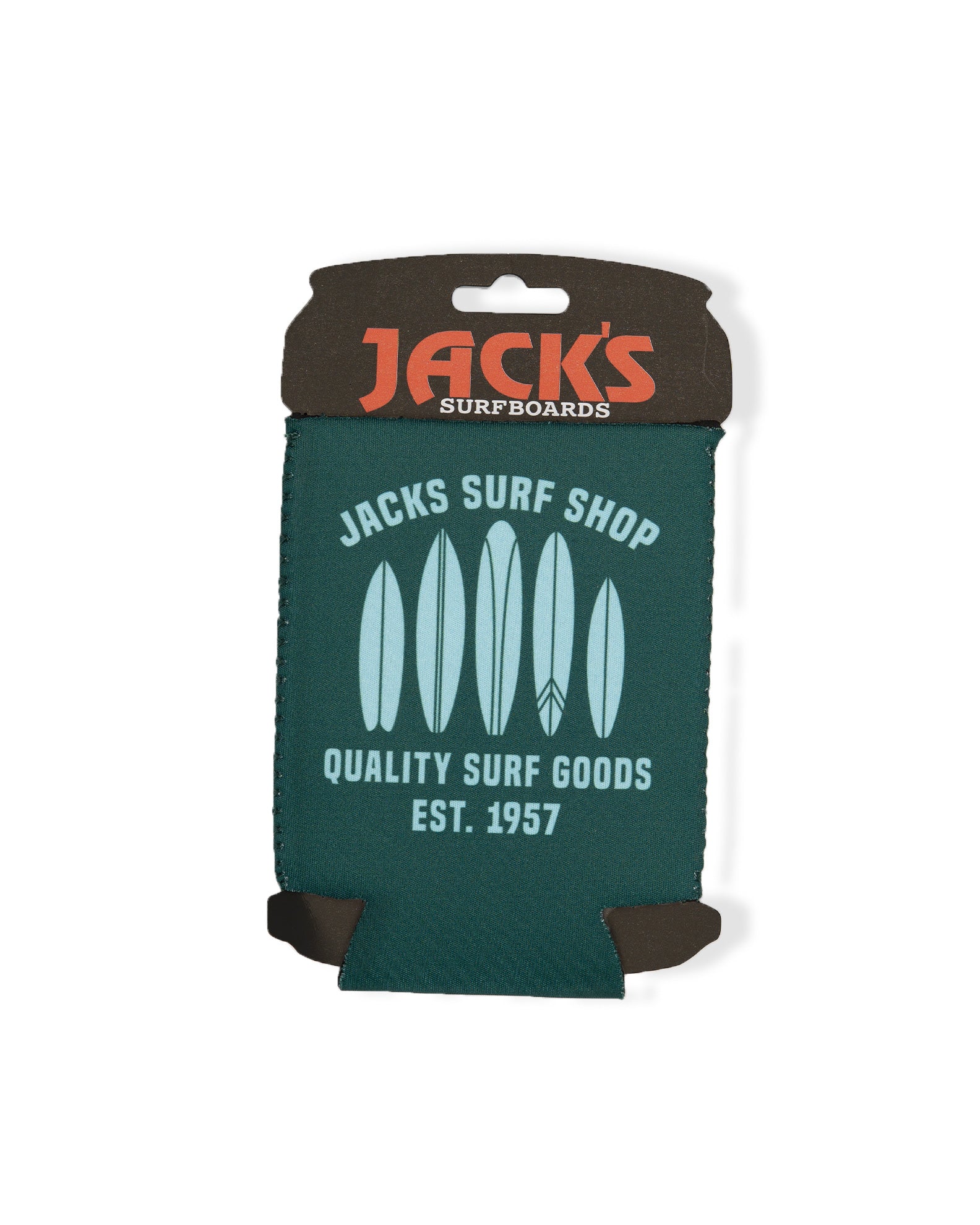 Jacks Surfboard Can Koozie's 12oz