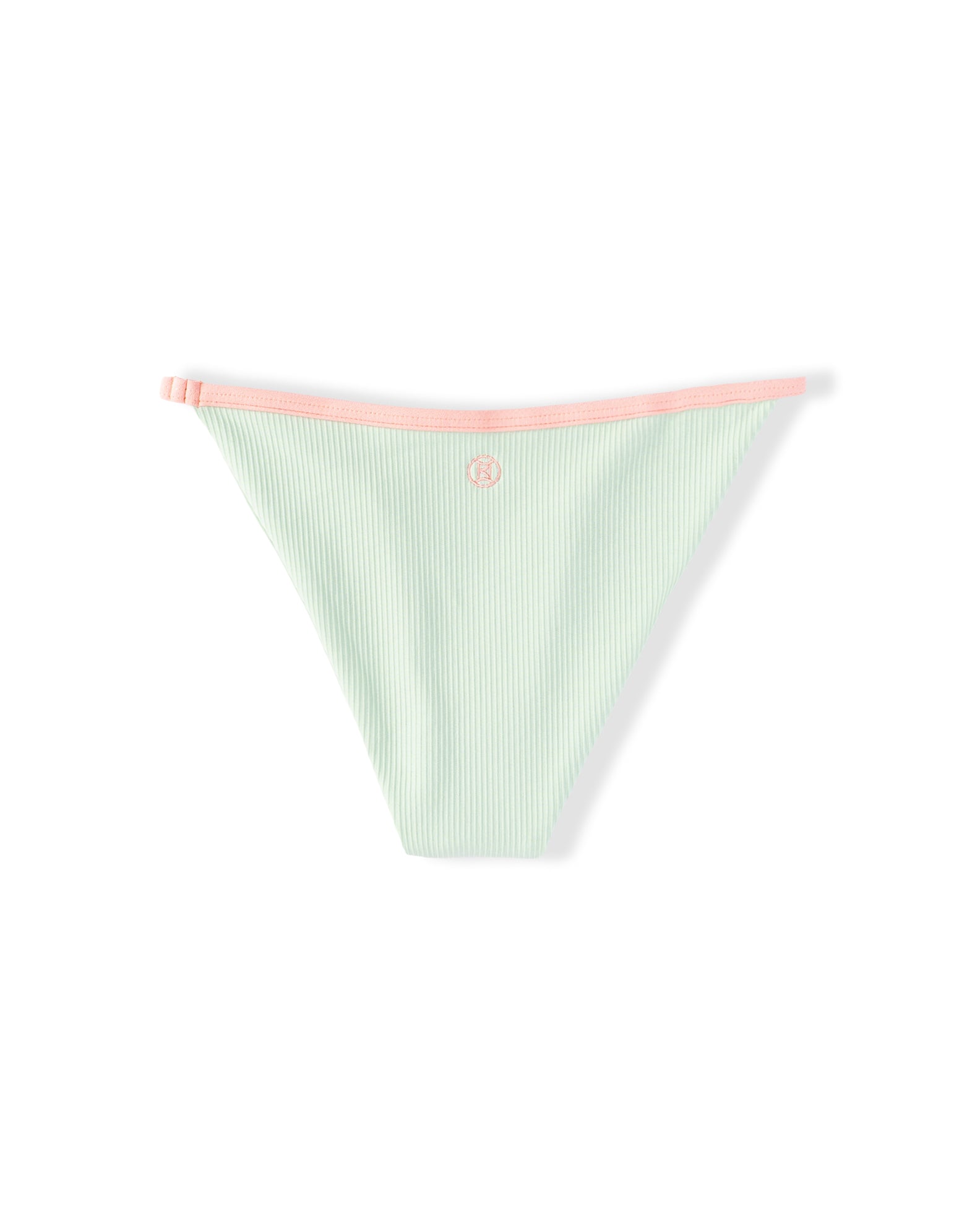 Capri Ribbed Swim Bottom - Ballet Slipper/Chalk Blue