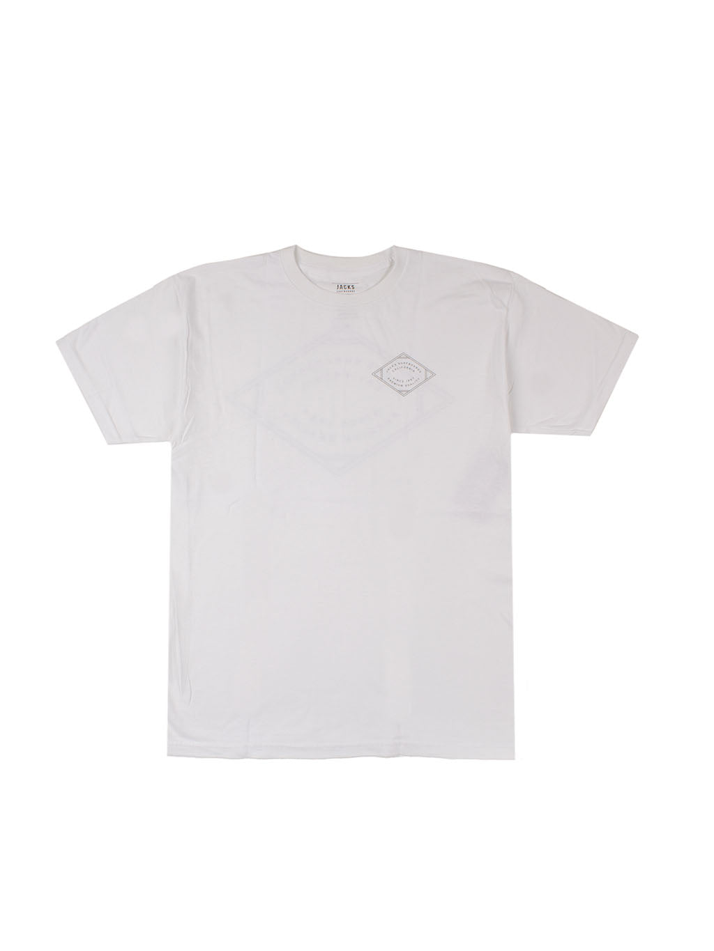 Carbon CF (Classic Fit) S/S Tee - White