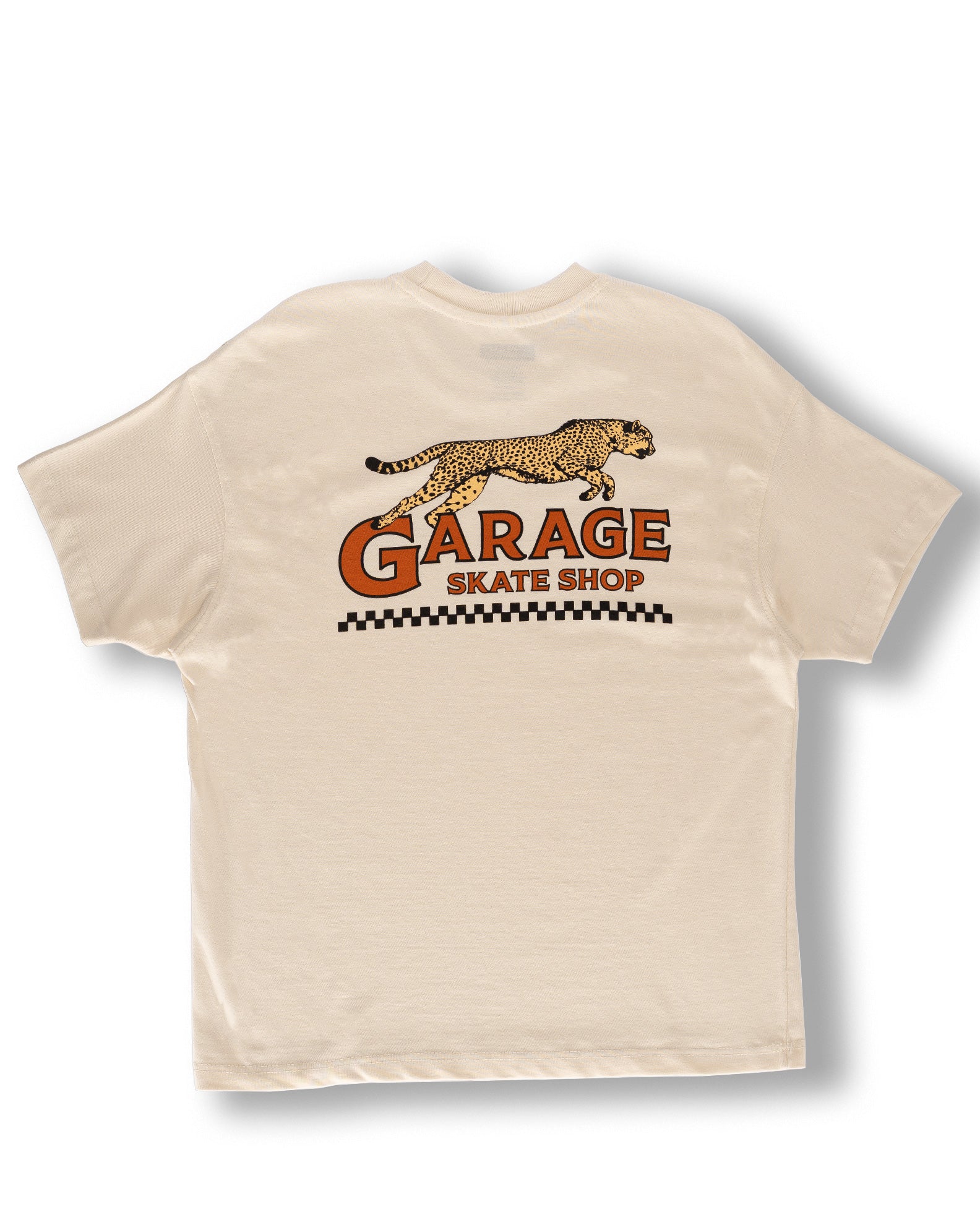 Garage Skateshop Cheetah Short Sleeve T-Shirt