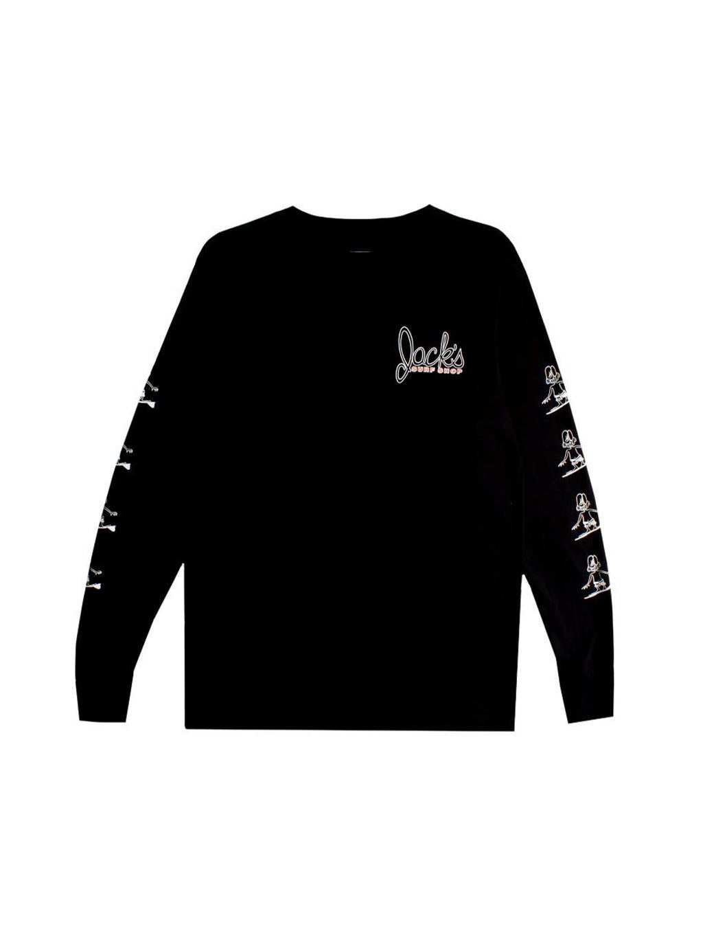 Jacks Surfboards Circa Long Sleeved Tee - Navy