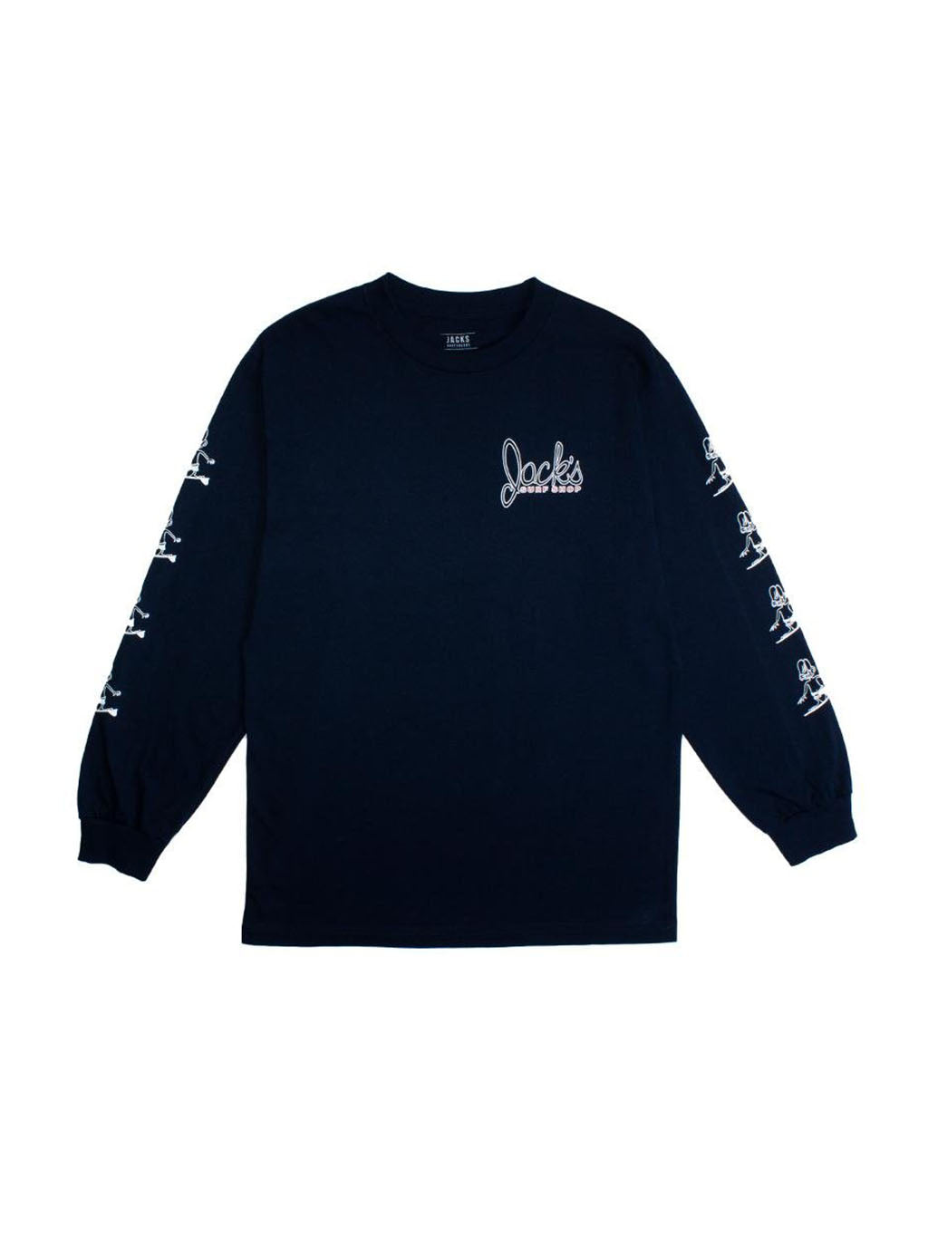 Jack's Surfboards Classic Circa Long Sleeved T-Shirt - Navy 