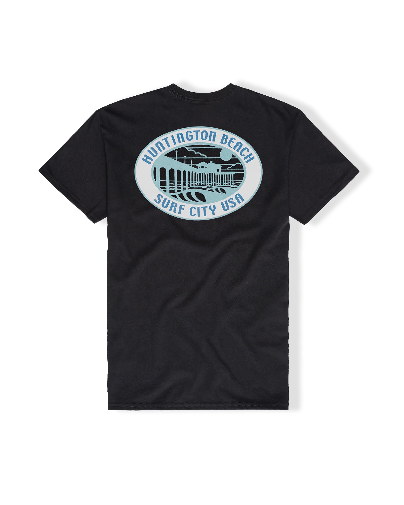 City of Surf S/S Tee - Black