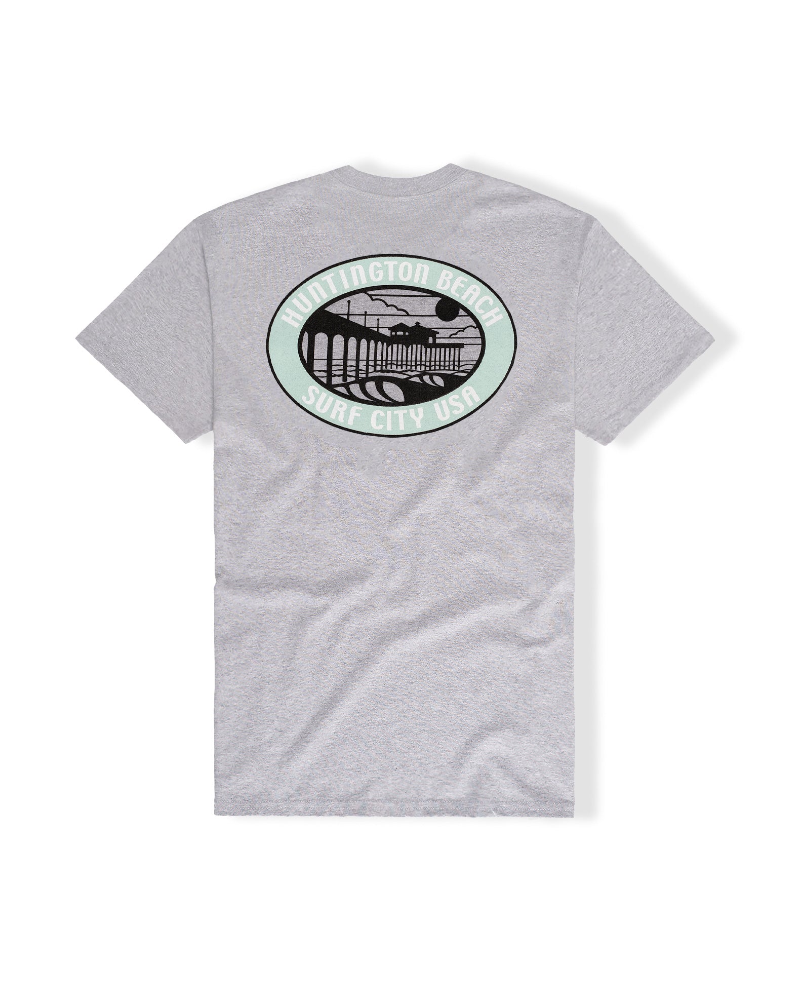 City of Surf S/S Tee - Sport Gray