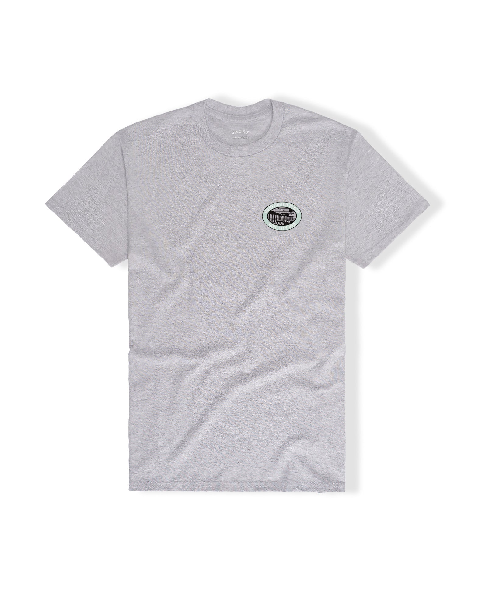 City of Surf S/S Tee - Sport Gray