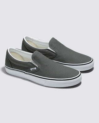 Vans Classic Slip-On Shoes - Charcoal Grey 