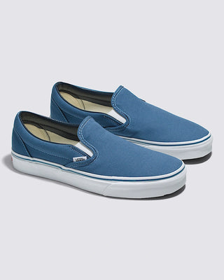 Vans Classic Slip-On Shoes - Navy 