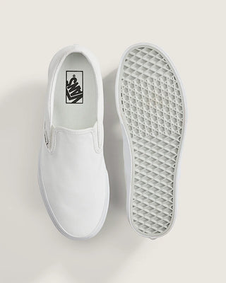Vans Classic Slip-On Shoes - True White 