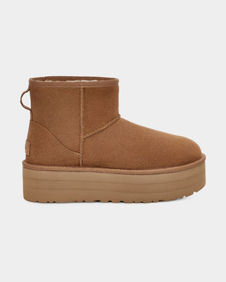 Classic Mini Platform Boot - Chestnut