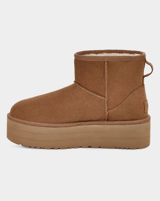Classic Mini Platform Boot - Chestnut