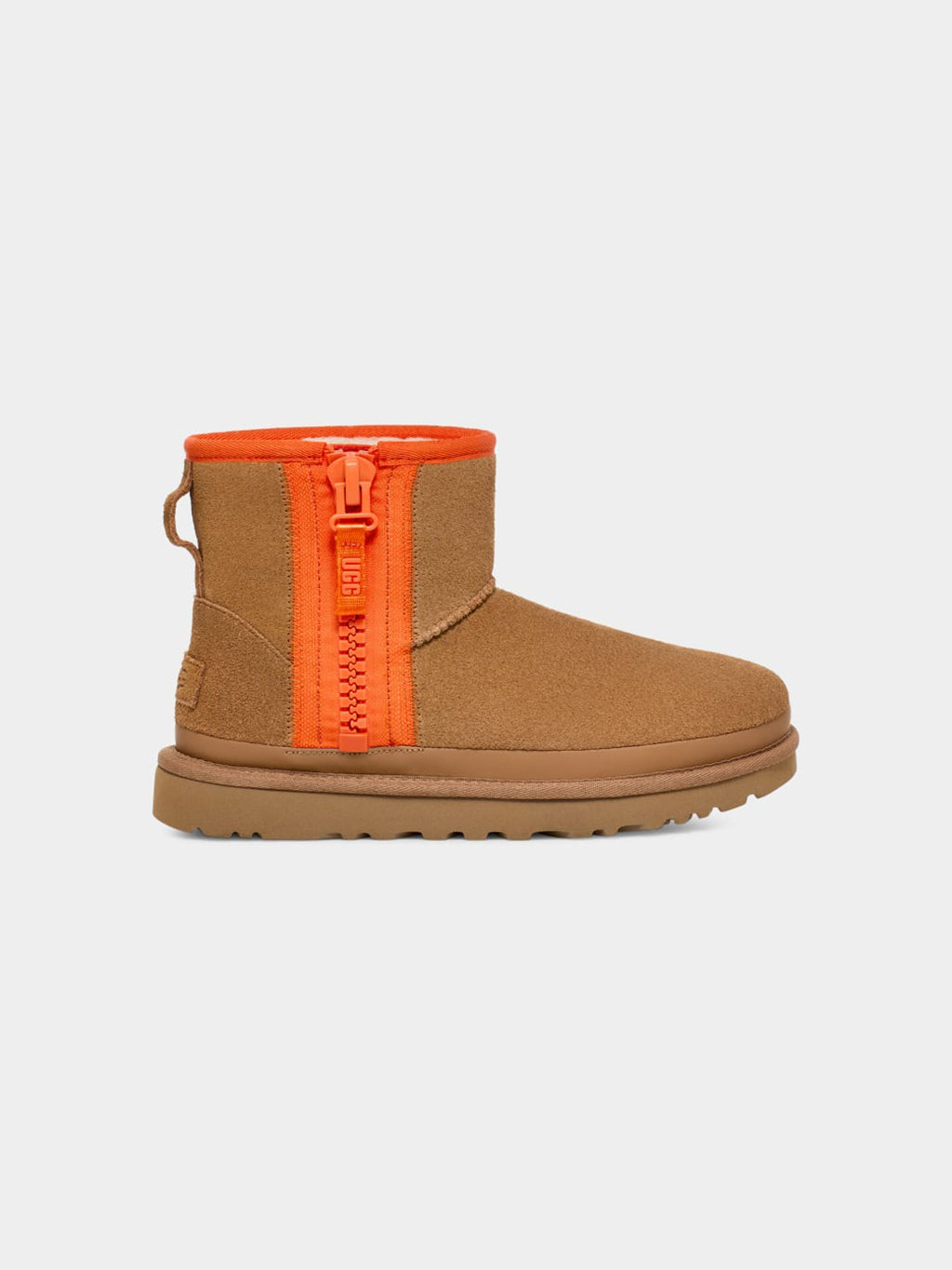 Women's Ugg Classic Mini Zipper Tape Logo Boot