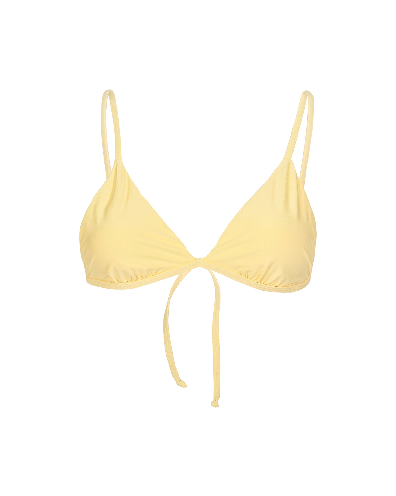 Danielle Brown Clay Swim Top - Lemon