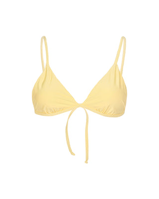 Danielle Brown Clay Swim Top - Lemon