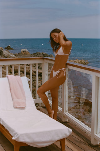 Danielle Brown x JS Swim Clay Swim Top Kacie Bottom - Strawberry
