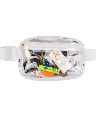 Zamin II Anywhere Belt Bag - White/Clear