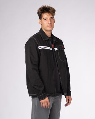 Competition Zip-Up Jacket - Black/White