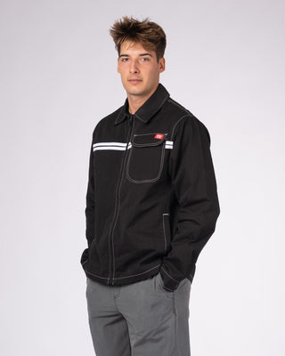 Competition Zip-Up Jacket - Black/White