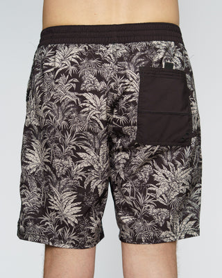 18" Continental Palms Boardshorts - Black