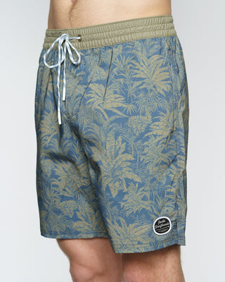 18" Continental Palms Boardshorts - Blue