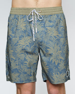 18" Continental Palms Boardshorts - Blue
