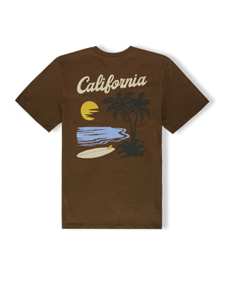 Costa Heavyweight S/S T-Shirt - Bark